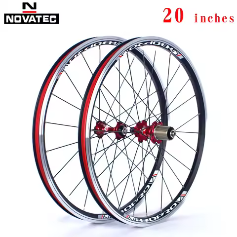 Bicycle Wheelset 20inch Novatec A271/F372SB V brake 451 406 4bearing 7-11speed 20 24H Aluminum alloy