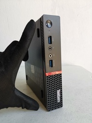 คอมมือสอง Mini PC Lenovo ThinkCentre M700 CPU Core i5-6400T Harddisk M.2 128 GB ลงโปรแกรมพร้อมใช้งาน