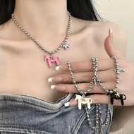 1/2/3Pcs Zinc Alloy Horse Pendant Necklace - Beads Chain Chokers - Cute Animal Necklaces - Fashion A