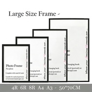 4R 5R 6R A4 A3 11R 16R A2 50*70CM Bingkai Gambar Picture Frame Photo Certificate Dinding Minimalis H