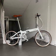 ☃️ Fnhon Blast 22” 𝗠𝗥𝗧/𝗕𝘂𝘀-𝗳𝗿𝗶𝗲𝗻𝗱𝗹𝘆 Freebie 𝗟𝗶𝗴𝗵𝘁 Litepro Bicycle White Clean Modest Retro 451