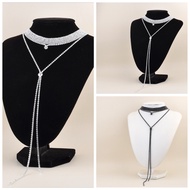 Fashionable and Trendy Necklace with Multi-layer Full Diamond Necklace, New Full Diamond Necklace