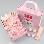 Set Children's Cute Girl Cartoon Hairpin Hair Gift Set Exquisite Accessories Fashion I6e2
