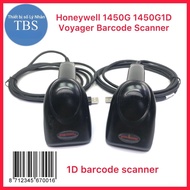 Honeywell 1450G 1450G1D-2USB-1 Voyager Barcode Scanner Black w/ USB & Stand (Used goods, Good qualit