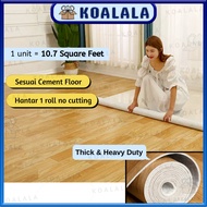 Thick Tebal 2MM Tikar Getah Lantai Modern 3D PVC Flooring Carpet Vinyl Mozek Karpet Segulung 6Kaki