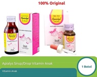 Apialys Drop dan Sirup Anak multivitamin dan daya tahan tubuh anak.
