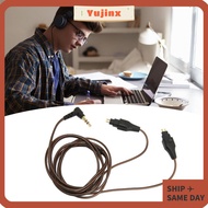 YUJINX Earphone Replacement Cable, Plug and Play OFC 3.5mm Plug Headphone Sound Cable, 3.9ft Flexibl