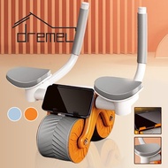 DREMEL Elbow Support Abdominal Wheel Automatic Rebound Roller Abdominal Muscle Training Equipment