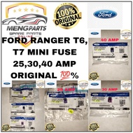 ORIGINAL 💯% FORD RANGER T6, T7 MAIN FUSE , MINI FUSE 25 AMP,30 AMP,40 AMP DG9Z-14--526CA/DG9Z-14-526