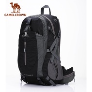 CAMEL CROWN Mountaineering bag 40L outdoor sports bag large-capacity waterproof backpack leisure tra