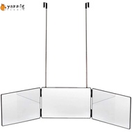 YANMIG 3 Way Trifold Mirror Shaving Grooming DIY Haircut Tool Hair Styling 360° Barber Mirror