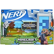 Hot DEAL Hasbro Nerf Minecraft Stormlander Minecraft Hammer Soft Bullet Launcher