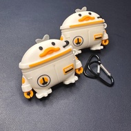 Compatible with Beats Studio Buds Case, 3D Cute Cartoons Anime Full Body Protective Cover with Keych