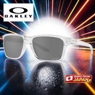 Oakley OO9448 Sunglasses - Polished Clear Frame with Prism Black Lens 57