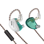 KZ AS12 Knowledge ZENITH 6 Balanced Armature IEM In Ear Earphone Mic (Minus read description)