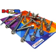 Probolt Bolts with 2 CVT Tank Keys Motorcycle CVT Probolt Bolts Scoopy Spacy Etc.BEAT Motorcycle Acc