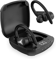 KSIX Sport Buds 2 Wireless Sports Headphones with Bluetooth 5.1 and Microphone, Sweat Resistant Spor