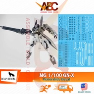 (Delpi) Waterslide Decal - MG 1/100 GN-X (From Korea) GNX-603T GNX Model Kit GN X Water Sticker 厄运式 