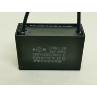 CBB61 3uf 500V AC Fan Range Hood Fan Blower Start Operation Capacitor--Jinhao Capacitor