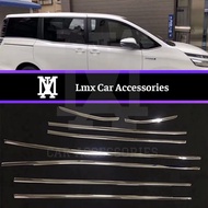 Toyota Noah Voxy 80 Window Lining Chrome Window Protection Trim Cover LMX Car Accessories