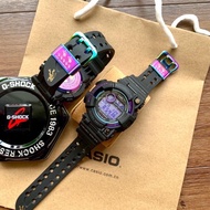 [Jam Murah] Gshock Frogman GWF 1000 Super Black Rainbow Collaboration Rubber strap Digital Time Quartz