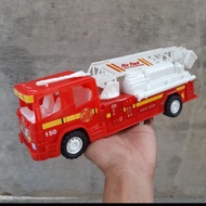 Children's Pull Fire Truck Toy - Fire Truck Car