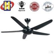 ﹍DEKA KRONOS CEILING FAN 56 INCH WITH REMOTE CONTROL F5P (DEKA DDC21 DC MOTOR 12 Speed) Rezo MY56