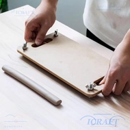 CRAFT Clay Coil Rolling Board, Adjustable Thickness DIY Pottery Modeling Board, Handmade Pottery Cra