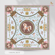 ผ้าพันคอ/ผ้าคลุมไหล่ Kiss Me Doll - Classic ลาย Cupid ขนาด 100x100 cm.