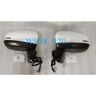 HONDA JAZZ 2014 T5A SIDE MIRROR WITH LAMP AUTO FLIP 7WIRE NEW