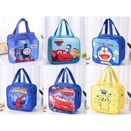 iSchoolDy Thomas Spiderman Doraemon McQueen Pika Lunch Bag Lunch Box Bag