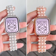 Pearl Strap Compatible for Watch Strap Series 9, Series 8 Series7, Series6 5 4 3 2 1,SE ,SE2, Ultra 