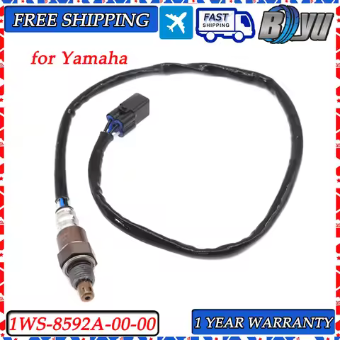 1WS-8592A-00-00 O2 Oxygen Sensor 1WS8592A0000 Fits for Yamaha YZF R1 M RN32 MT07 2CR 2KS 1XB NEW Air