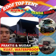 Tenda Mobil Camping Kemping Roof Top Tent Tenda Atap Atas Mobil Hunay kapasitas 3 - 4 orang