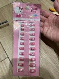 Hello kitty 指甲貼