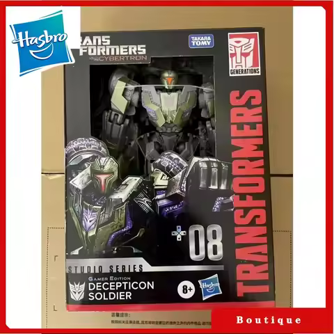 In stock Hasbro Transformers toys Studio Series Gamer Edition Deluxe Class SS-GE-08 Decepticon Soldi