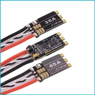 UTAKEE For BLHeli-S 35A 45A Electronic Speed Controller with LED Light For F3 F4 F7