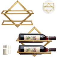 Folding Creative Wall-Mounted Wine Glass Holder Wine Holder Household Bar Hanging Wine Glass Holder 