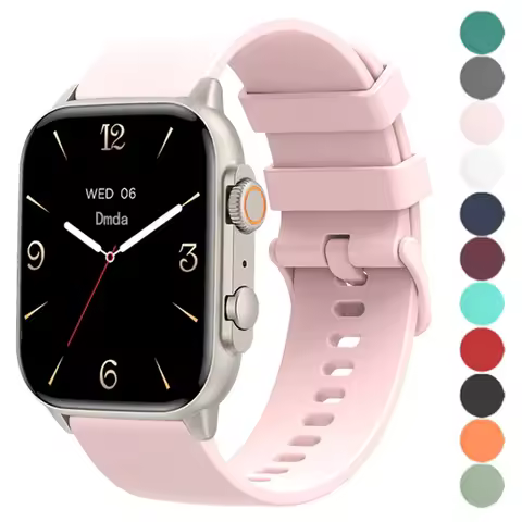 20mm 22mm Watch Strap for COLMI P71 Band M42/C81 C60 C61/I31/P68 P73/P28 Plus Silicone Watchband Bra