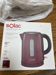 Solac 煲水壺 1L 2200W 紅色