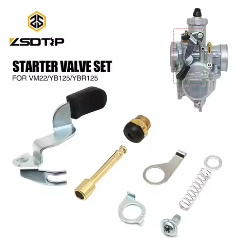ZSDTRP For Mikuni VM22 Starter Set VM22 Carb 125cc Spigot Choke Lever Assembly For YAMAHA YBR125 Lev