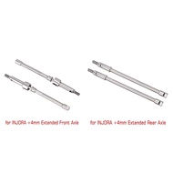[Cool Wheel Shop] INJORA SCX24 Front+Rear Axle Stainless Steel Drive Shaft Set (Unilateral+4mm)