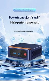12代 N100 N150 迷你電腦 Mini PC 雙顯 4K 60Hz WiFi 6 藍牙 5.2 千兆網口 輕巧辦公 教學雲終端 家用影音 小型主機12th Gen N100 N150 Mini