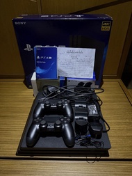 SONY PS4 PRO 4K 1TB 10.01版本 有盒 2手掣 充電器 火牛 HDMI線 有單