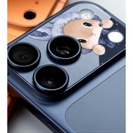 Genuine Devilcase / 17Promax Camera Cluster Protective Film with Colab / PET 6H Anti-scratch Pattern