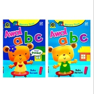 [MOL] NURSERY TOWN awal abc BK 1 & Act 1 (2 in 1) - for age 4