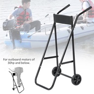 SPR-Folding Steel Pipe Outboard Boat Motor Engine Cart Marine Stand Propeller Portable Rack