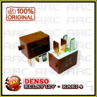Relay Denso 12v kaki 4 ORIGINAL