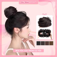 Wig bun, multi-colored synthetic fiber round bun, women's hair styling accessories [TM2-TM3]