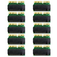 10PCS M.2 Adapter PCIe M.2 to SSD for Macbook Air Pro Laptop 2013 2014 2015 A1465 A1466 A1502 A1398 